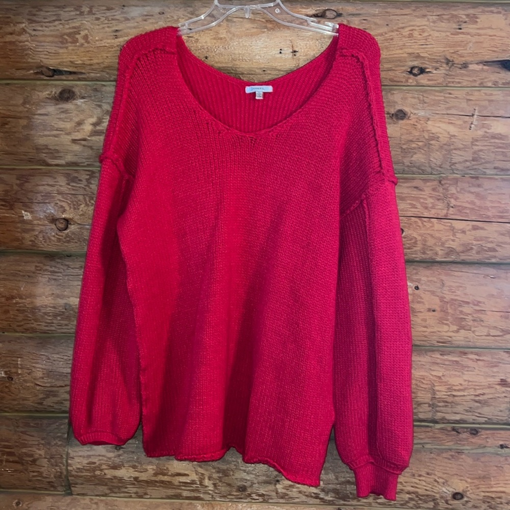 The Perfect Red Sweater